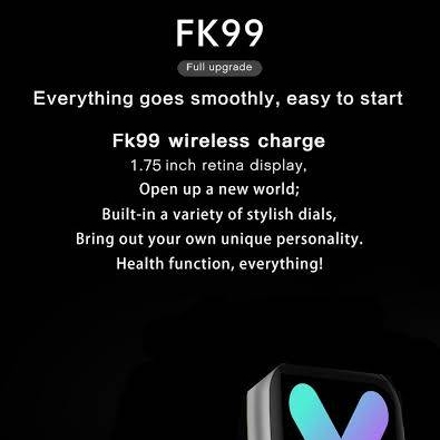 Fk 99 Smartwatch With Dual Stirps