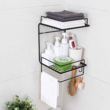 Self Adhesive Double Tier Rack