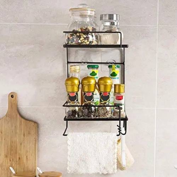 Self Adhesive Double Tier Rack