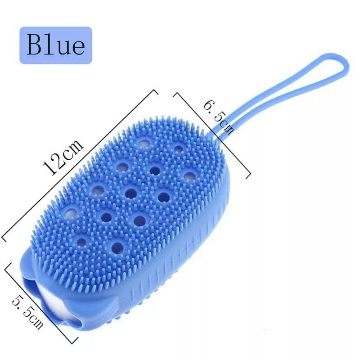 Silicone Fast Foam Bath Brush