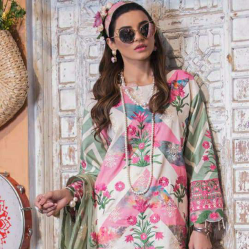 Asifa Nabeel Luxury Lawn 2021