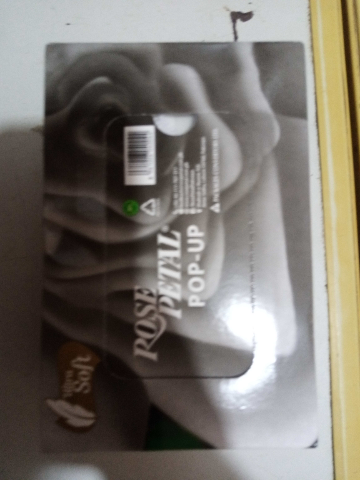 Rose Petal Box POPUP TISSUE