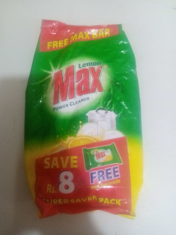 MAX POLY BAG LEMON 840GM