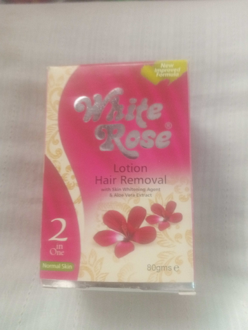 White Rose Hair Remover Mediam Jar
