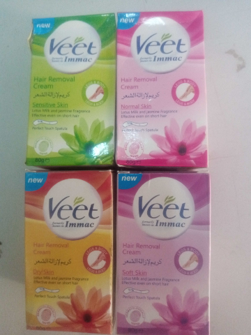 Veet Hair Remover Small Jars 80grm