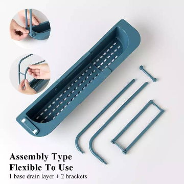 Telescopic Sink Drainer Shelf