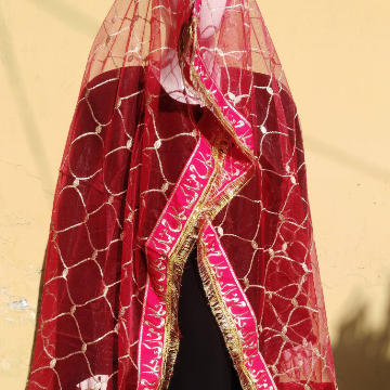 Wedding Net Duppata