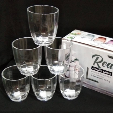 Real Acrylic Glass (6 Pc Set)