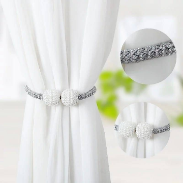Pearl Magnetic Curtain Clip Holder