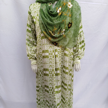 Parrot Maxi Style Abaya