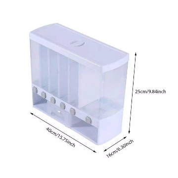 6 Grid Dry Food Dispenser