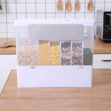 6 Grid Dry Food Dispenser