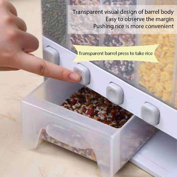 6 Grid Dry Food Dispenser