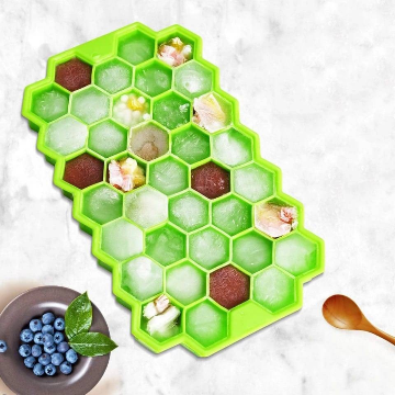 Silicone Honeycomb Ice 🧊 Tray Without Lid