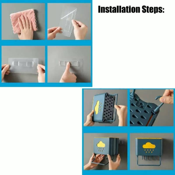 Wall Mount Utensil Drying Rack