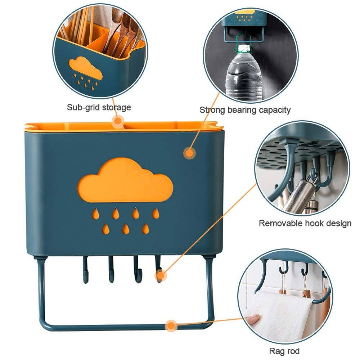 Wall Mount Utensil Drying Rack