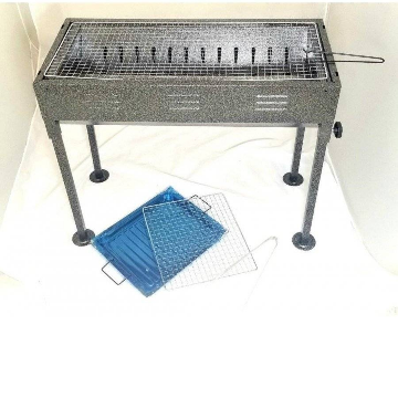 Portable Japanese Charcoal BBQ 

BBQ Grill & Pan.