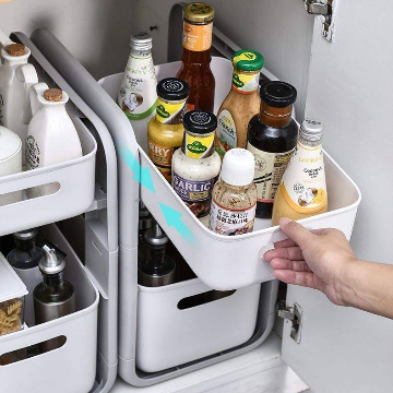 Double-Layer Drawer Storage Box