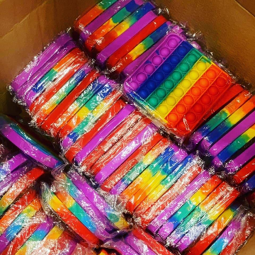 Rainbow Fidget Poppers