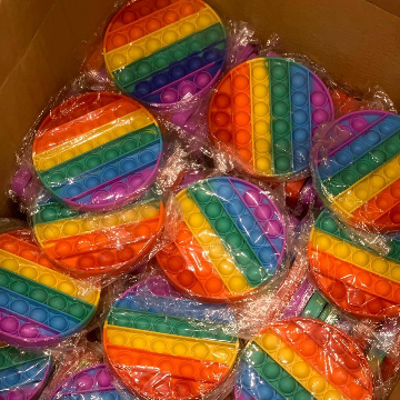 Rainbow Fidget Poppers
