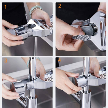 Soap Box Faucet Shelf