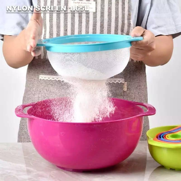 10 Pcs Mixing Bowls Set Nesting Bowls