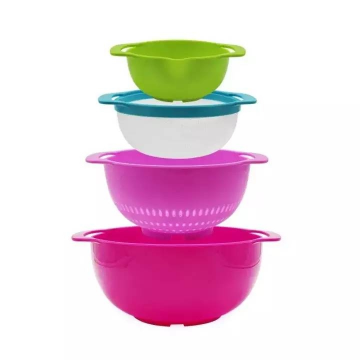 10 Pcs Mixing Bowls Set Nesting Bowls