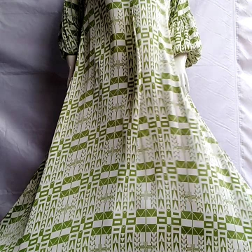 Parrot Maxi Style Abaya