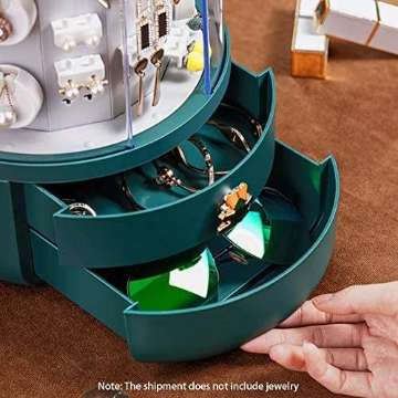 Rotating Jewelery Organiser Box