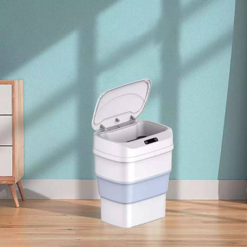 Silicone Foldable Sensor Trashbin