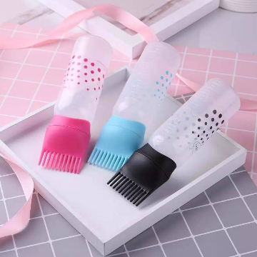 Soft Plastic Oil Comb Applicator Bottle