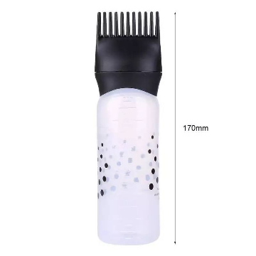 Soft Plastic Oil Comb Applicator Bottle