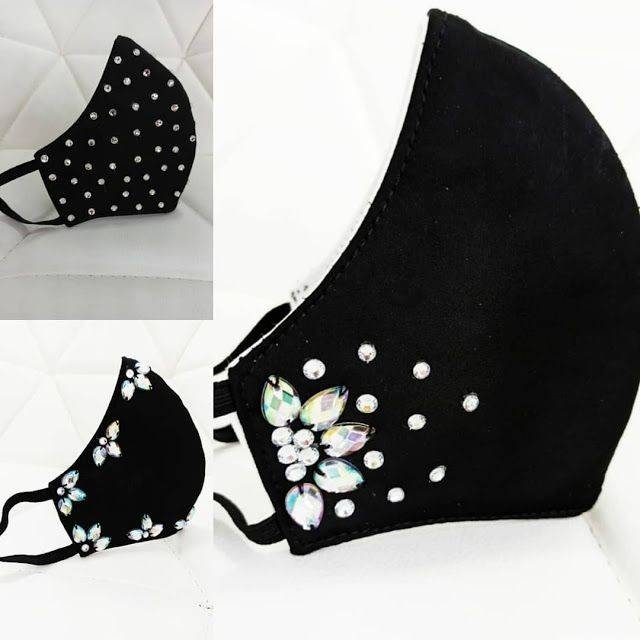 Fancy Face Mask  Black