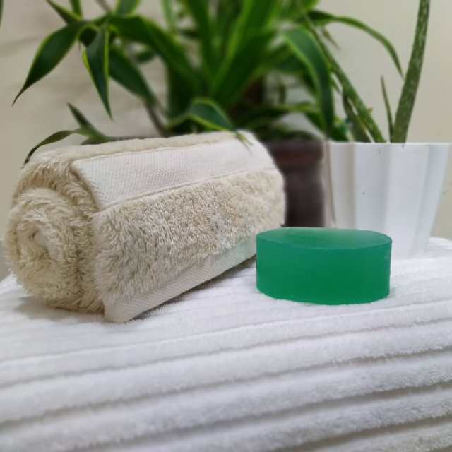 Natureza Simple Handmade Aloe Fresh Transparent Soap 120g