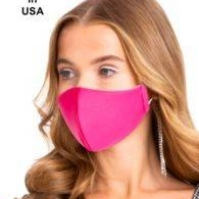 Face Mask Stain Silk