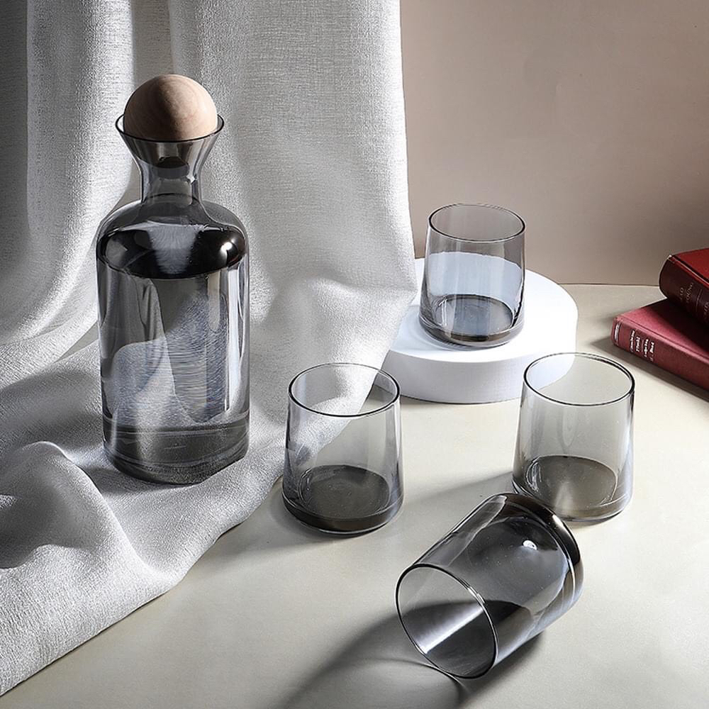 Silver Line 7pc Water Set Imported (with Tray)