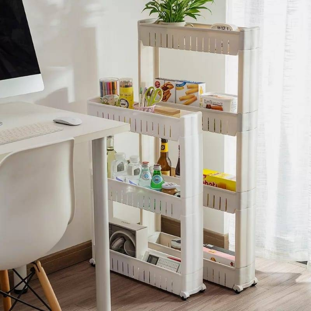 Slim Kitchen Storage Rack