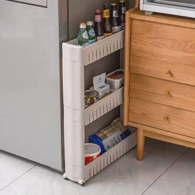 Slim Kitchen Storage Rack