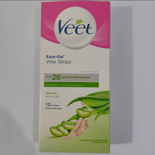 Veet Dry Skin Wax Strips 12 Strips