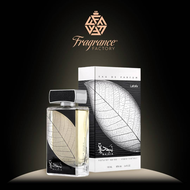 Najdia Silver With Deo By Lattafa 100ml