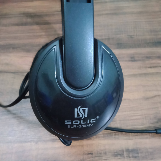 Solic SLR 203MV Headphones with Mic