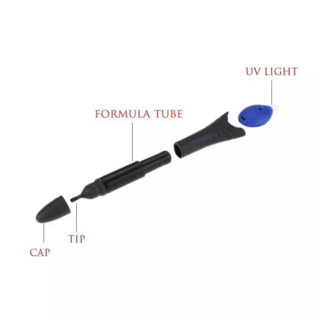 Super Power 5 Second Fix UV Light Repair Tool Glue Refill