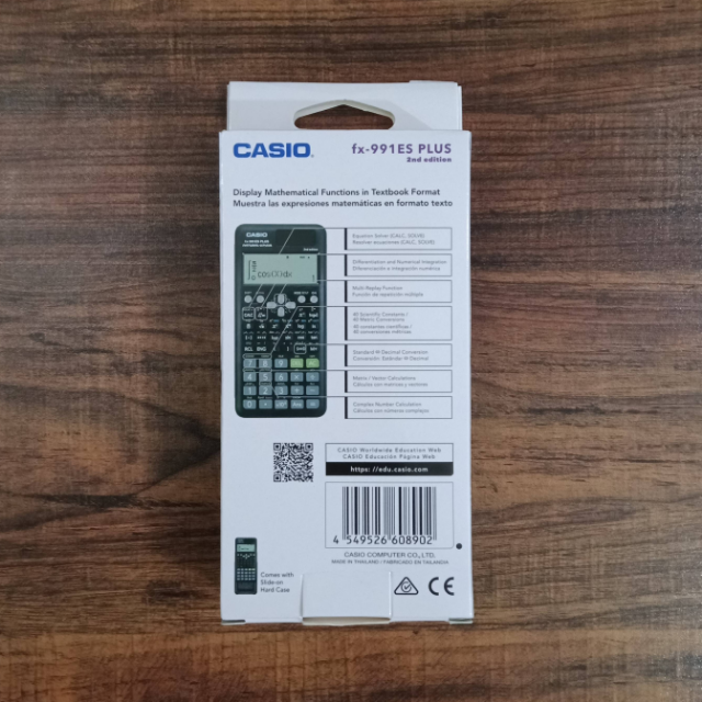 CASIO fx 991 ES Plus (2nd Edition) Scientific Calculator