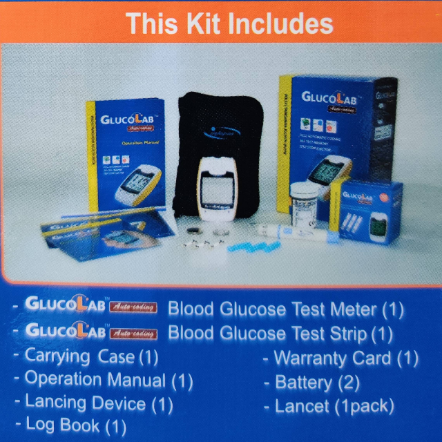 Glucolab Glucometer