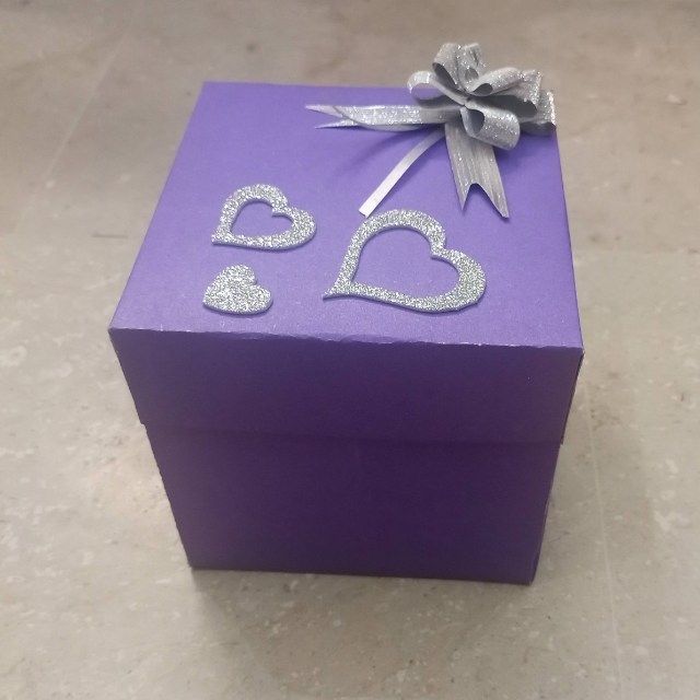 Two Layer Surprise Gift Box For Birthday, Wedding