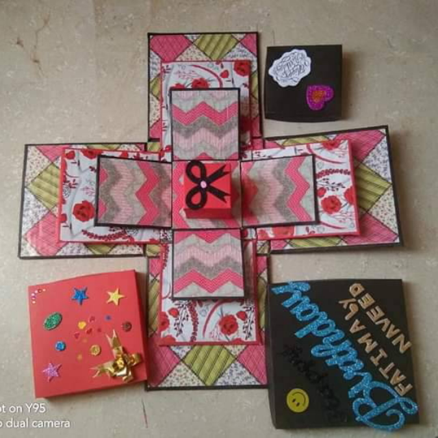 Chocolate Explosion Gift Box 3 Layers 1 Box Big Size