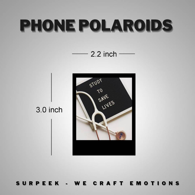 Phone Polaroid Pack Of 10