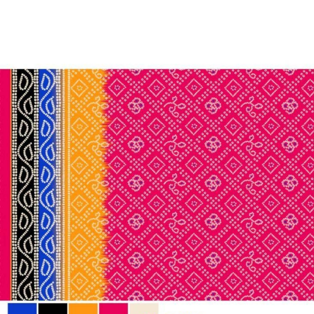 Chunri Unstitched Shirt (Magenta Pink)