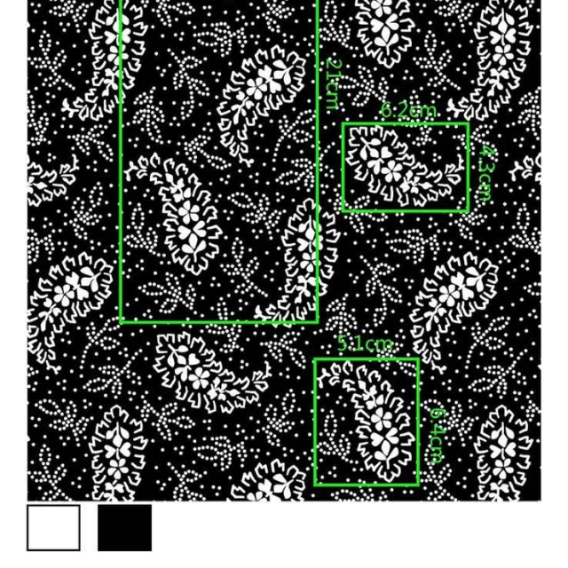 Printed Unstitched Shirt (Black)