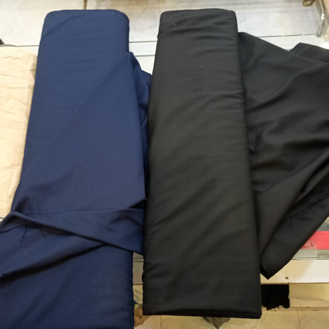 Malaysian blue and black washing wear